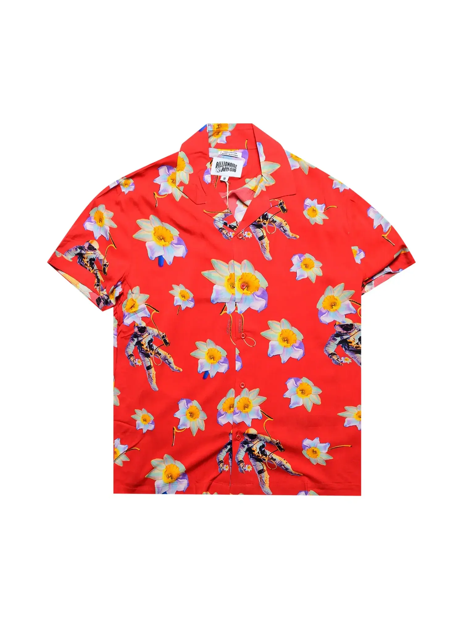 Футболка Billionaire Boys Club Dream Space Woven Shirt — изображение 1 из 2, красный