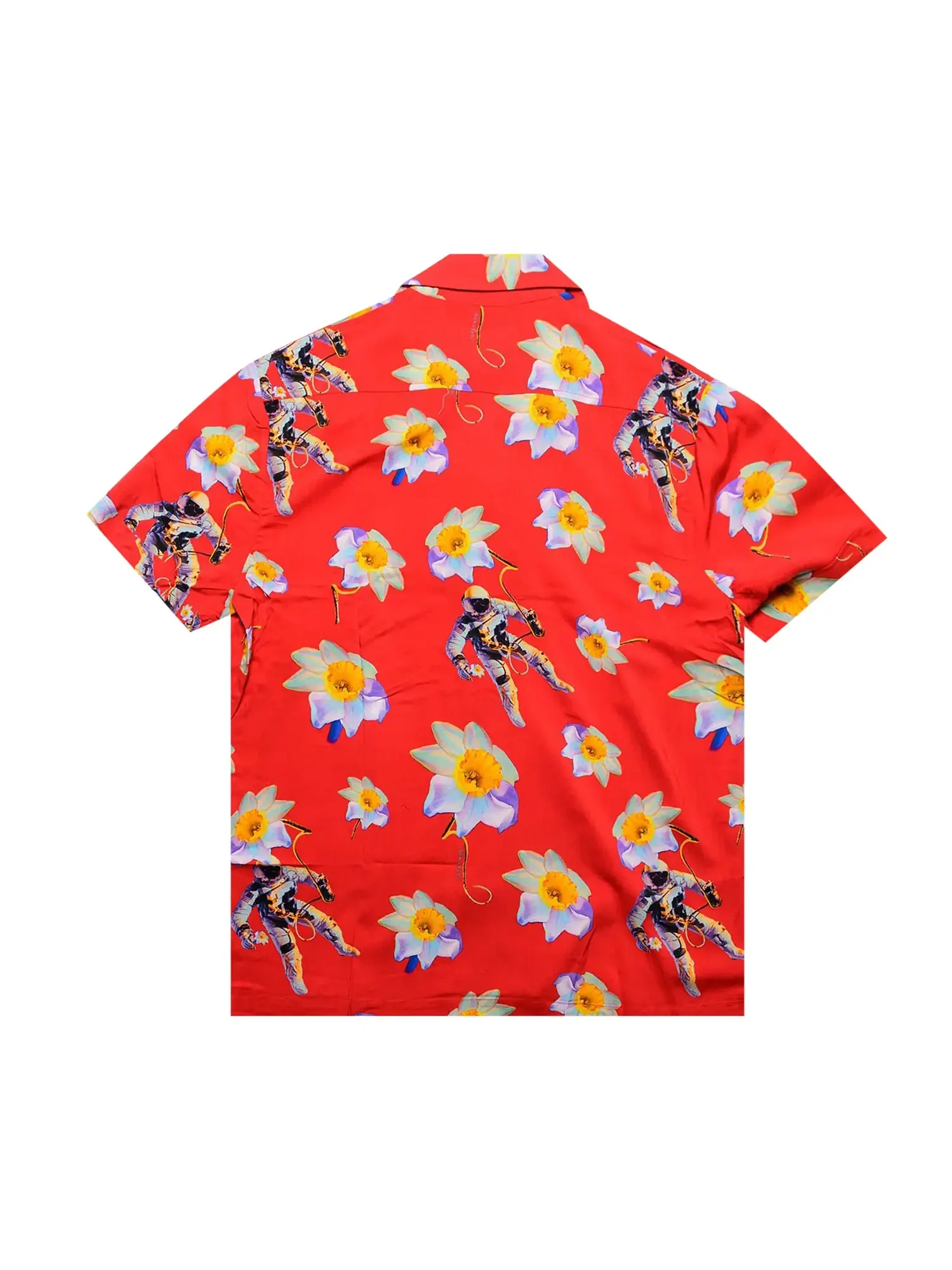 Футболка Billionaire Boys Club Dream Space Woven Shirt — изображение 2 из 2, красный