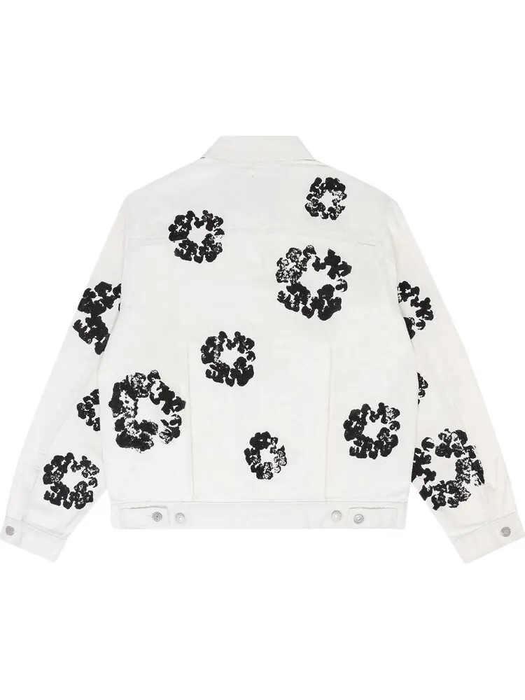 Куртка Denim Tears Type II All Over Wreath 'White' — изображение 2 из 2, белый
