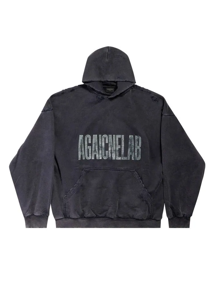 Худи Balenciaga Large Fit Hoodie