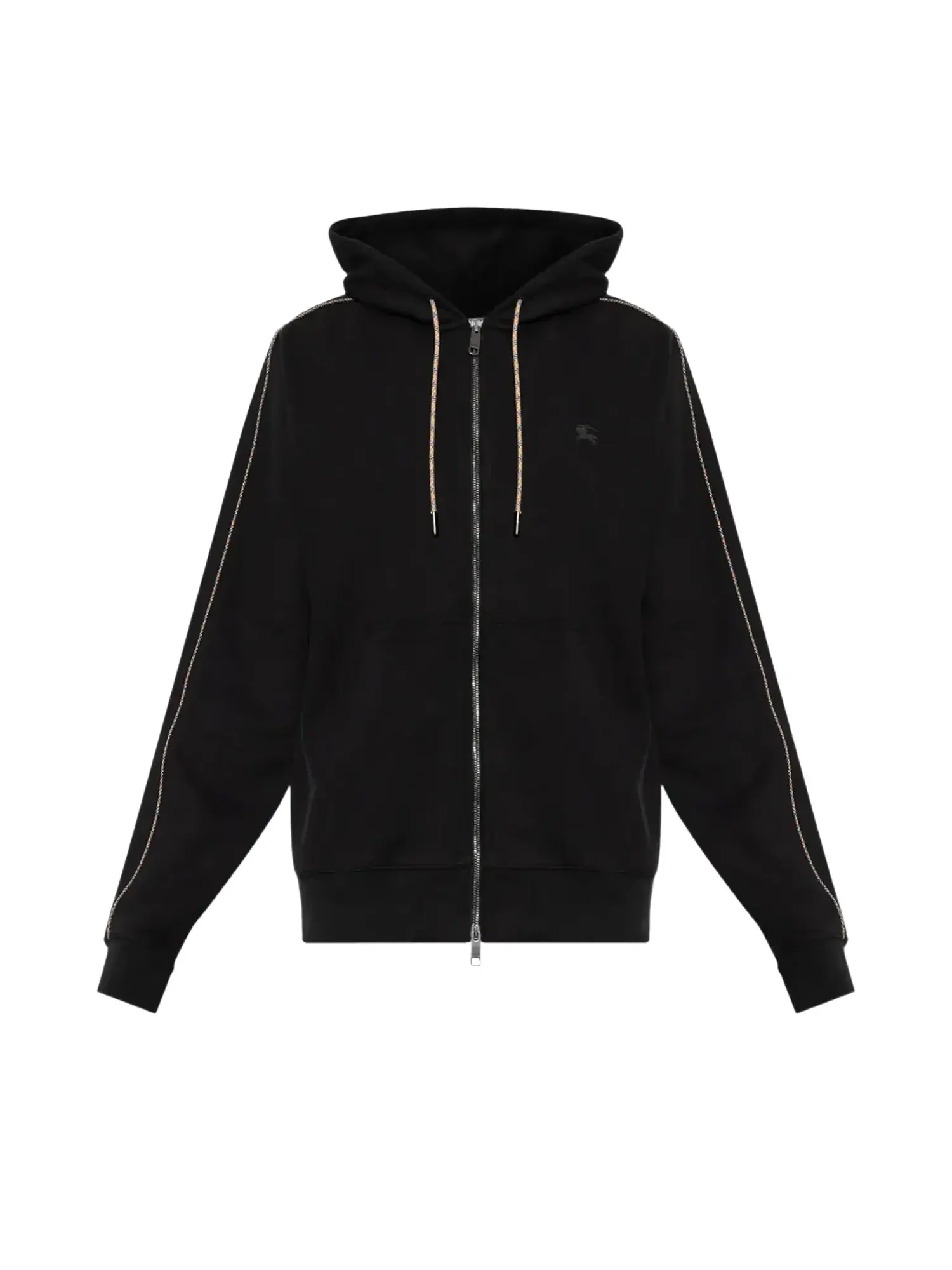 Худи Burberry Scott Check Piping — изображение 1 из 1, черный