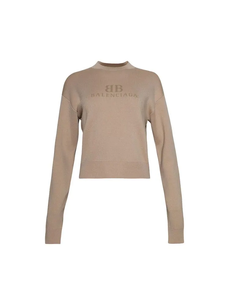 Свитер Balenciaga Cropped Sweater