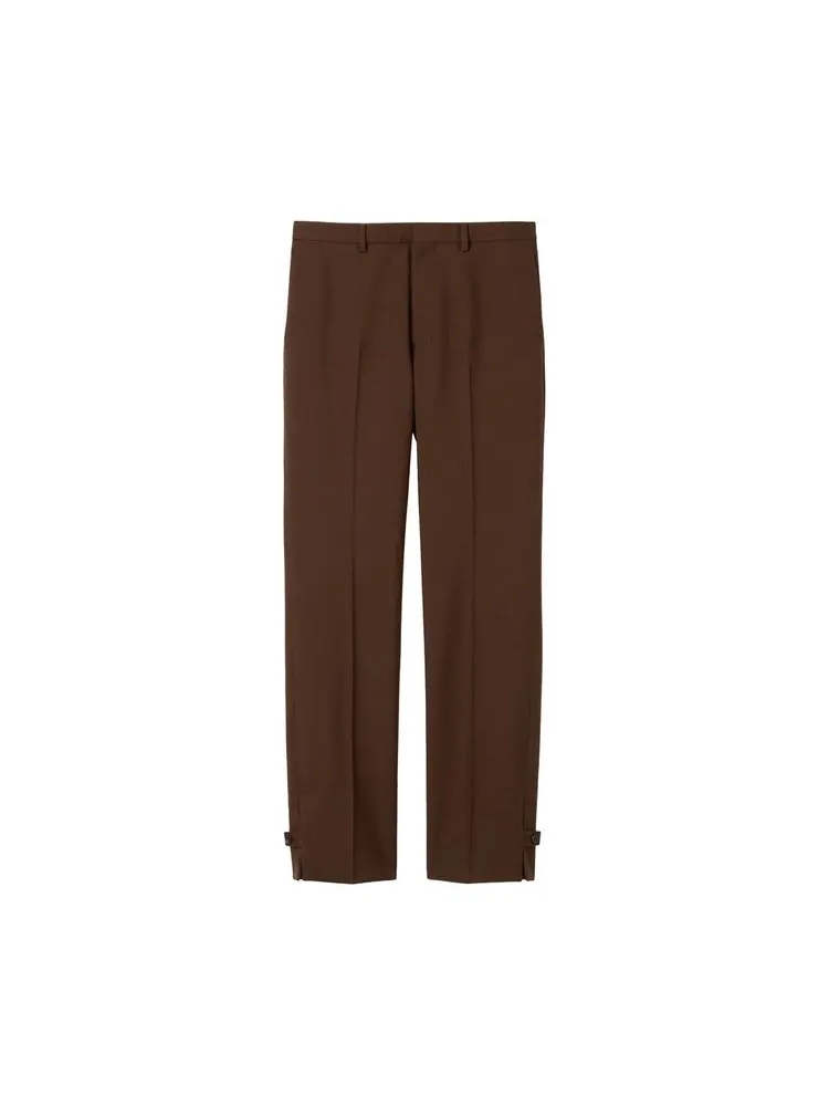 Брюки Gucci Embossed Wool Twill Pants