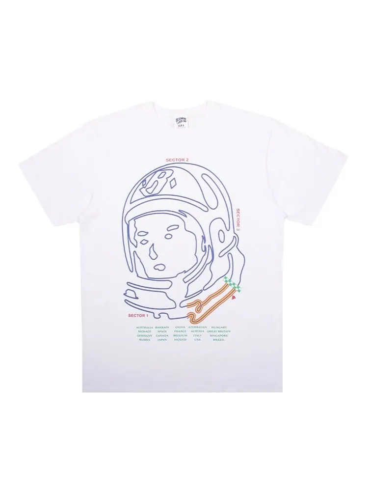 Футболка Billionaire Boys Club BB Track Short-Sleeve Tee 'White' — изображение 1 из 1, белый