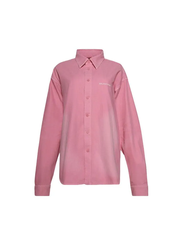 Куртка Balenciaga Denim Overshirt