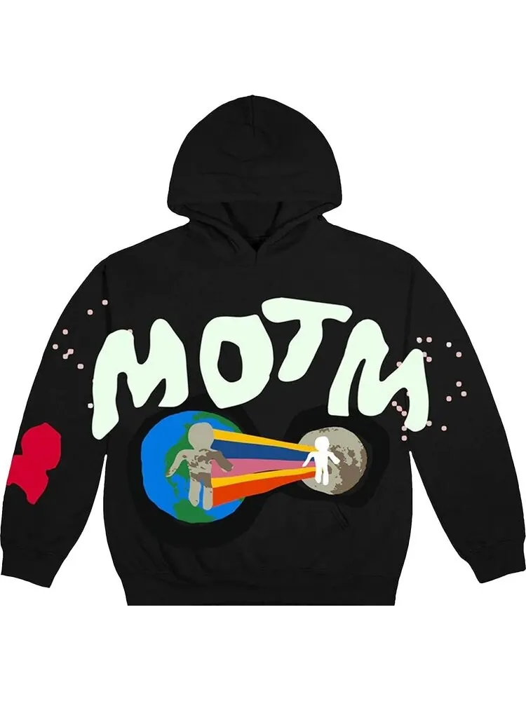 Худи Cactus Plant Flea Market x Kid Cudi For MOTM III I Am Curious Hoodie 'Black'