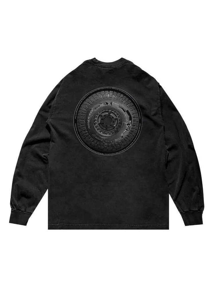 Лонгслив Playboi Carti IAM Swamp Tire Long Sleeve — изображение 2 из 2, черный