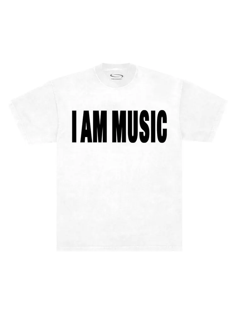 Футболка Playboi Carti IAM Tee 1 'White' — изображение 1 из 1, белый