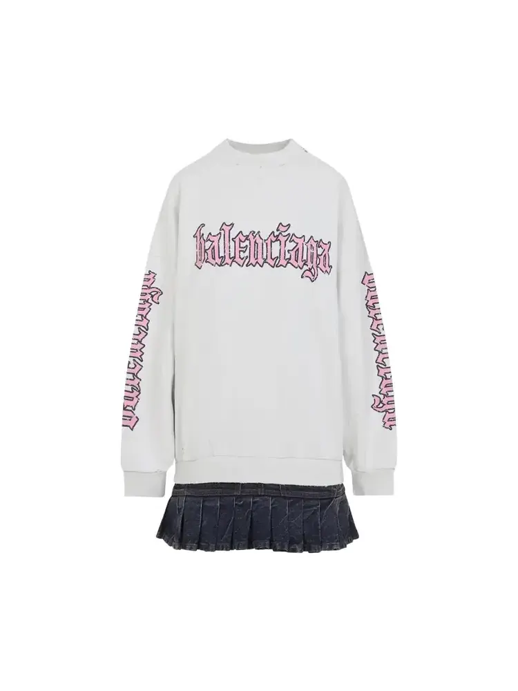 Гибридное платье Balenciaga