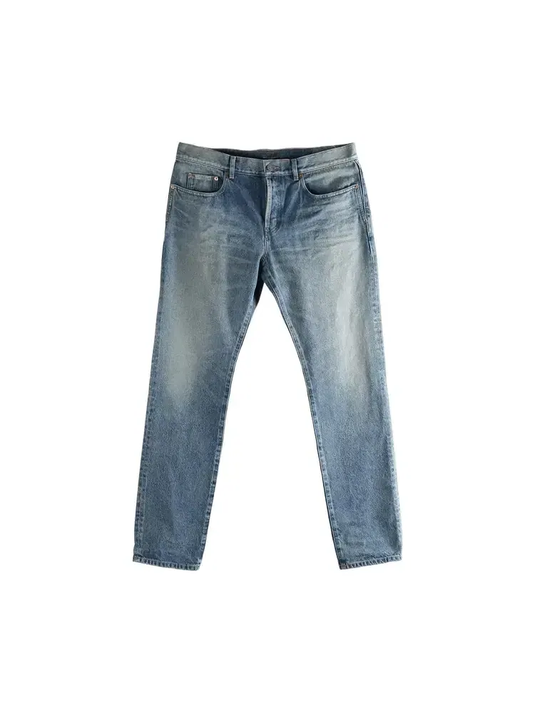 Джинсы Saint Laurent Relaxed Slim Jean — изображение 1 из 1, синий
