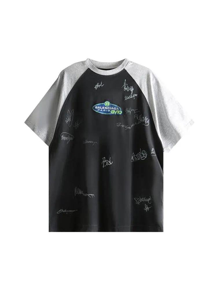 Футболка Balenciaga Raglan Oversized T-Shirt