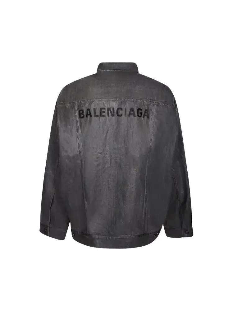 Куртка Balenciaga Oversized — изображение 2 из 3, желтый