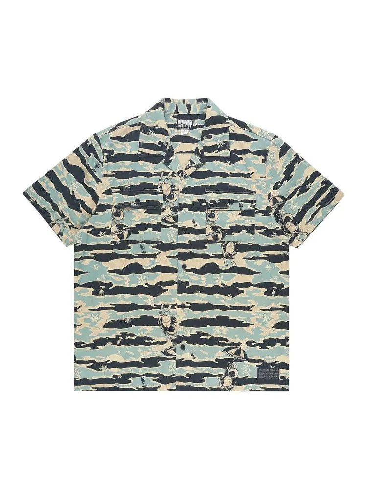 Рубашка Billionaire Boys Club Tiger Camo Woven Shirt, Mojave Desert — изображение 1 из 2, мульти