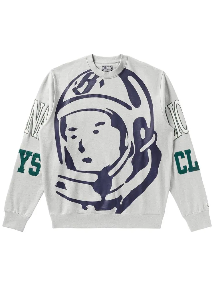 Толстовка Billionaire Boys Club Big Face — изображение 1 из 2, серый