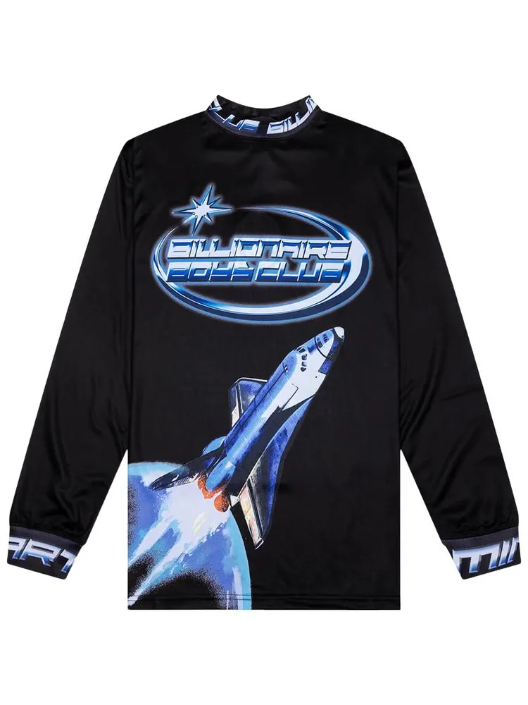 Футболка с длинными рукавами Billionaire Boys Club Discovery Jersey — изображение 1 из 2, черный