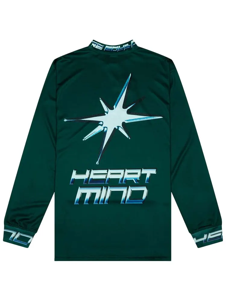 Вязаная футболка с длинными рукавами Billionaire Boys Club Discovery Jersey — изображение 2 из 2, зеленый