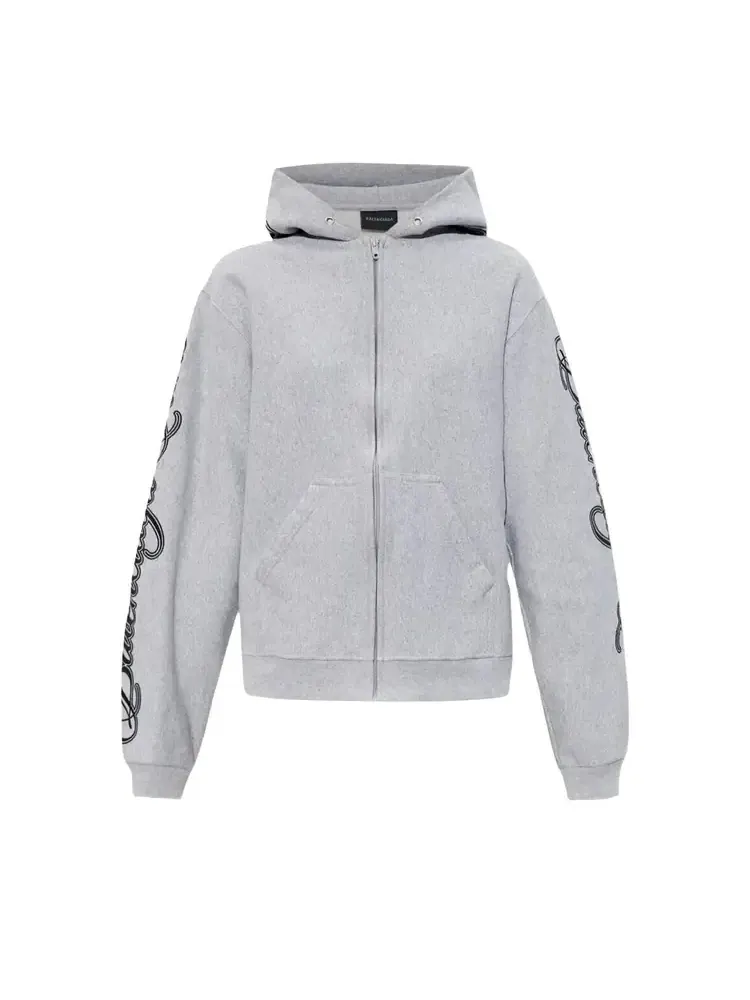 Худи Balenciaga Standard на молнии