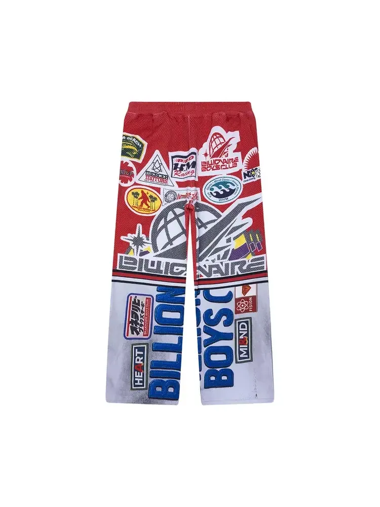 Спортивные штаны Billionaire Boys Club Fision Oversize Fit белого цвета — изображение 1 из 2, белый