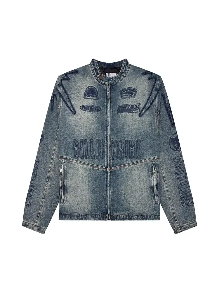 Куртка Billionaire Boys Club Module Moto Jacket 'Helium' — изображение 1 из 2, синий