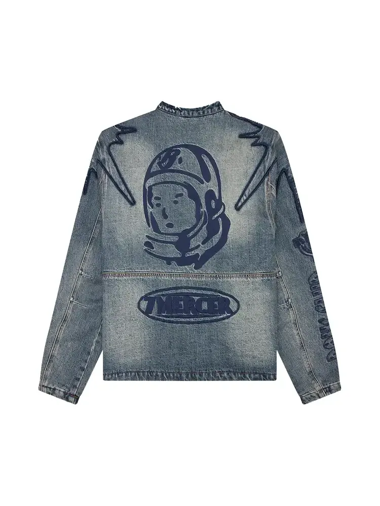 Куртка Billionaire Boys Club Module Moto Jacket 'Helium' — изображение 2 из 2, синий