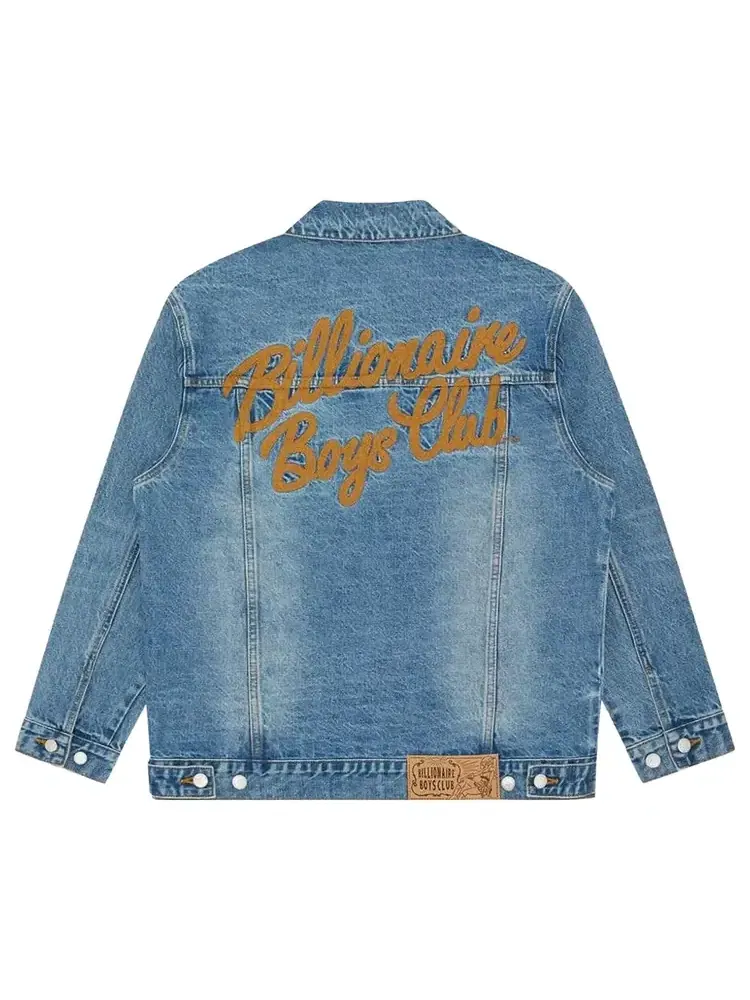 Джинсовая куртка Billionaire Boys Club Script Denim Jacket — изображение 2 из 2, синий