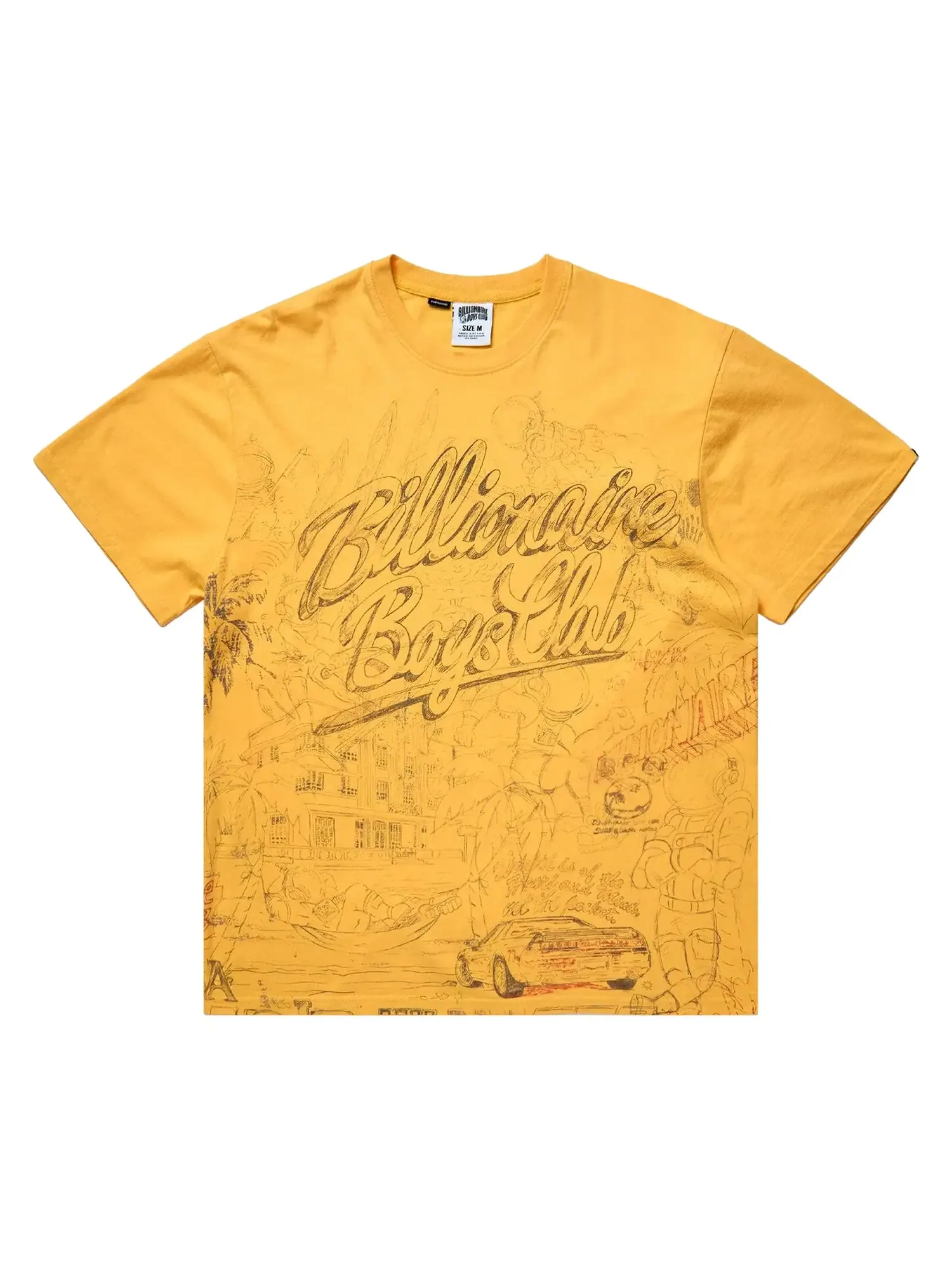 Футболка Billionaire Boys Club BB Sketch — изображение 1 из 2, мариголд