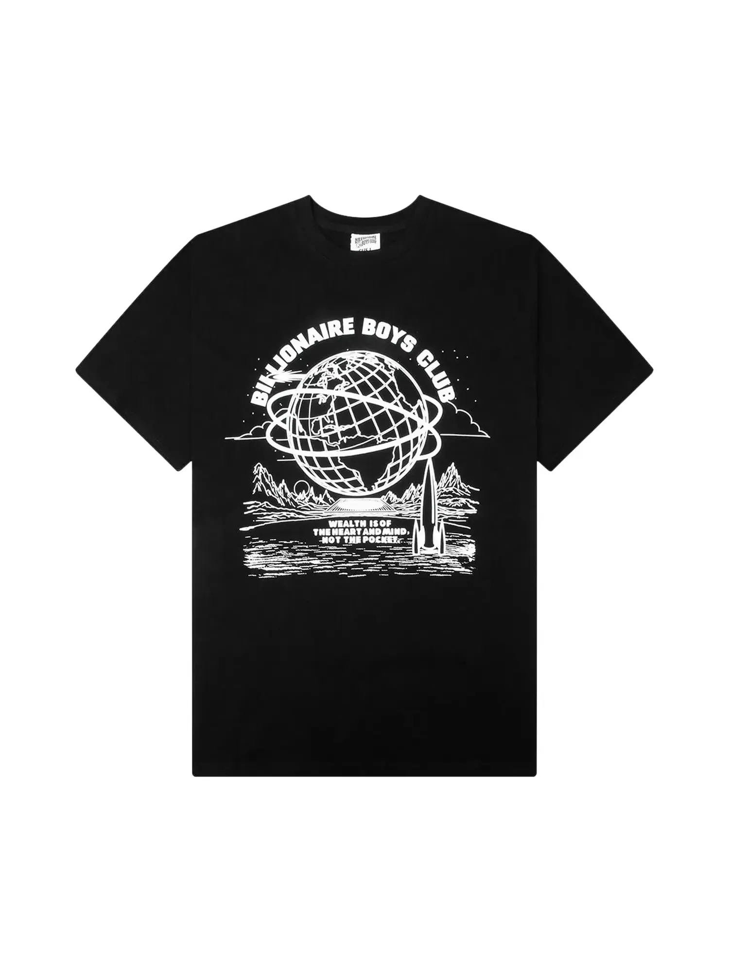 Футболка с коротким рукавом Billionaire Boys Club Fair — изображение 1 из 1, черный