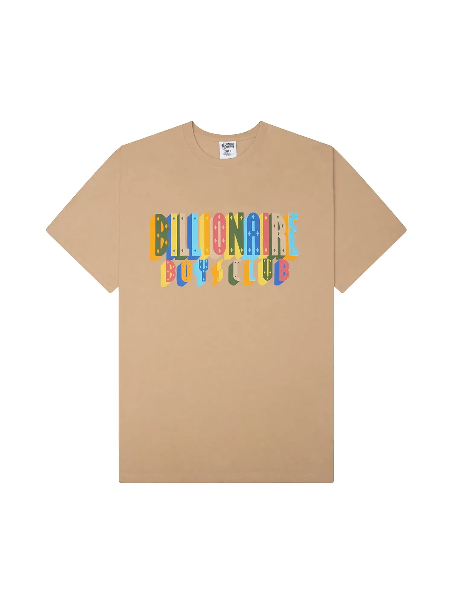 Футболка с коротким рукавом Billionaire Boys Club Prism — изображение 1 из 1, кунжутный