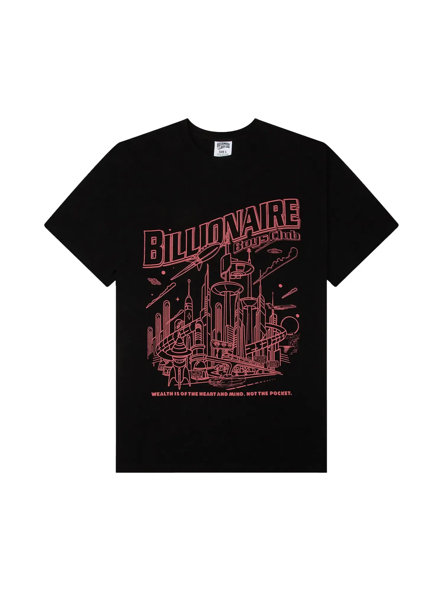Футболка Billionaire Boys Club Space Race — изображение 1 из 2, черный