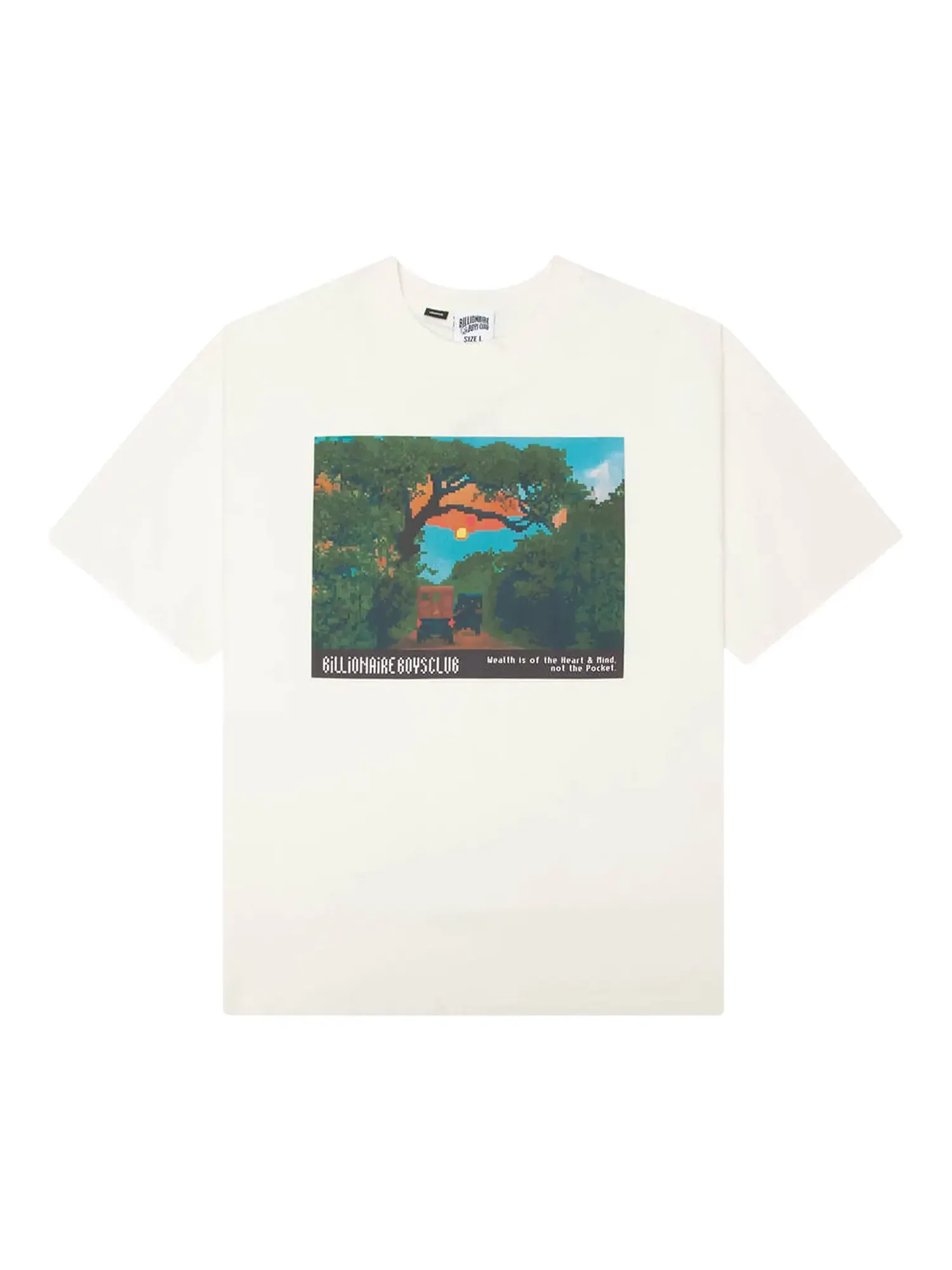 Футболка с коротким рукавом Billionaire Boys Club Wild — изображение 1 из 2, белый