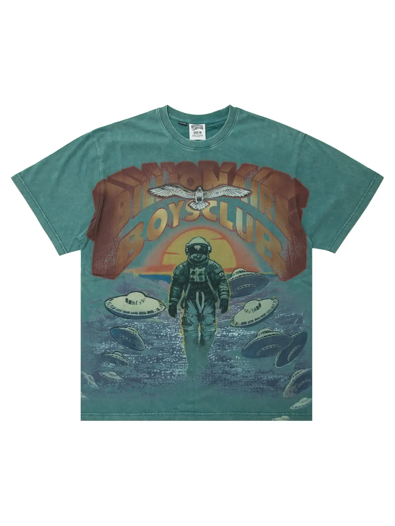 Футболка Billionaire Boys Club General Admission — изображение 1 из 2, морской зеленый