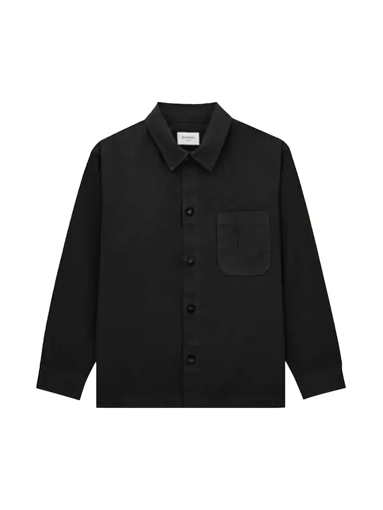 Рубашка Saint Laurent Downtown Overshirt — изображение 1 из 1, синий