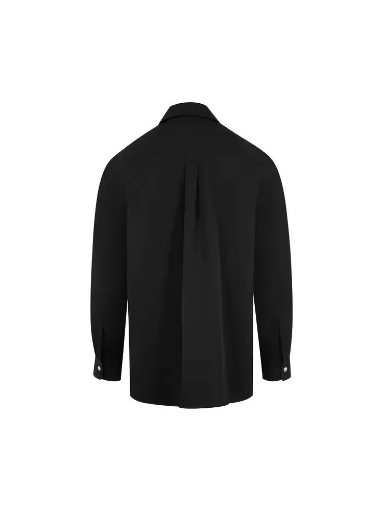 Рубашка Bottega Veneta — изображение 2 из 2, черный