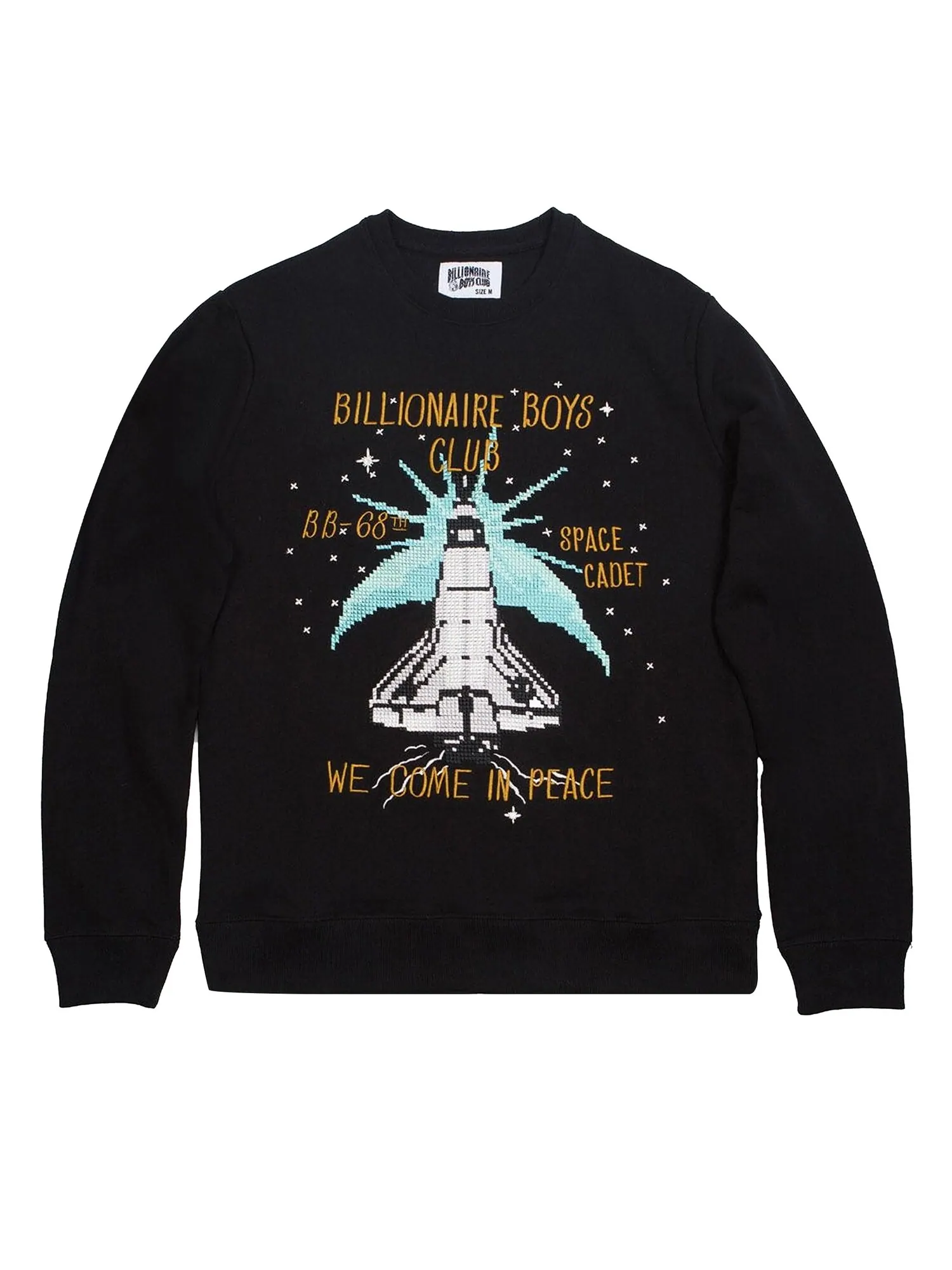 Клуб мальчиков-миллиардеров BB Shuttle Crewneck — изображение 1 из 1, черный