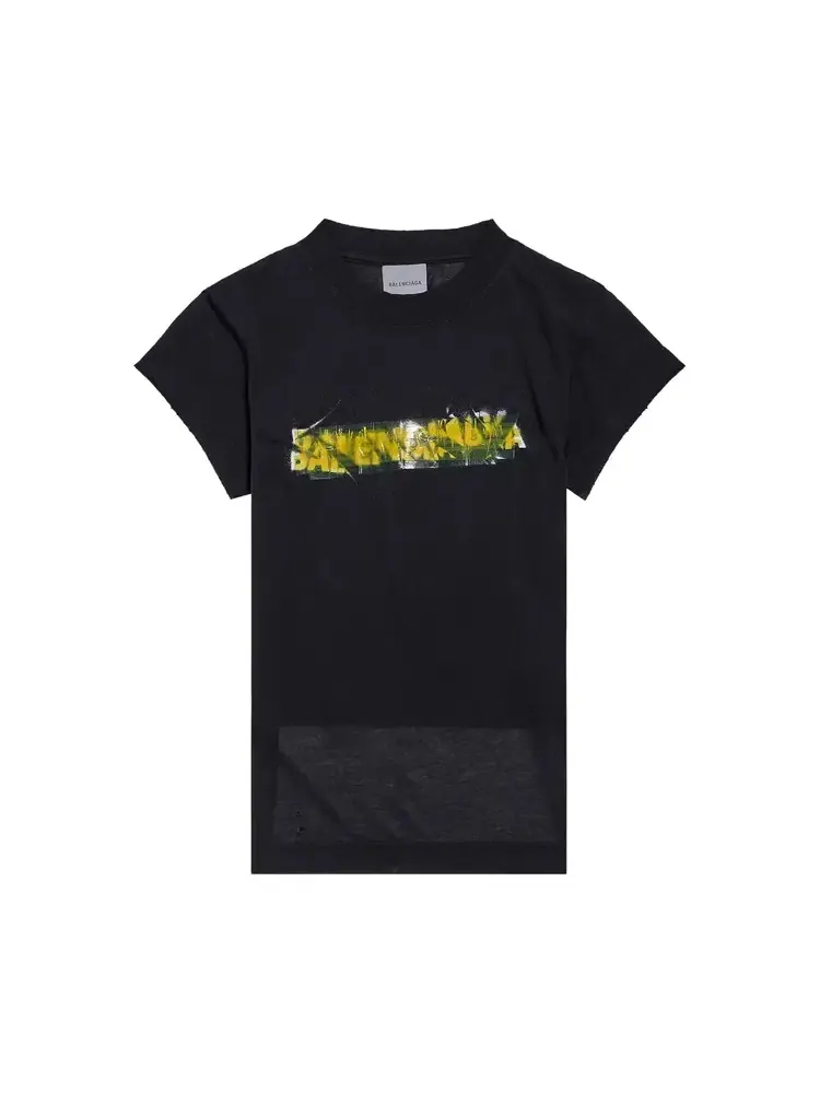 Футболка с логотипом Balenciaga