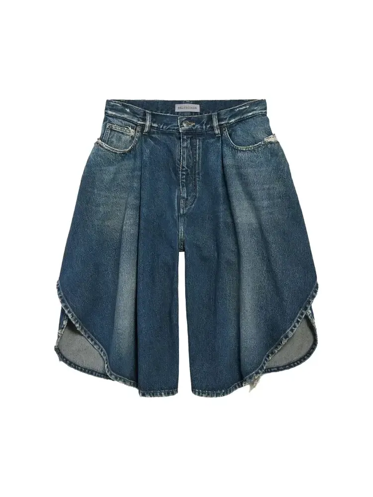 Balenciaga Tulipe Bermuda 'Dark Ocean'