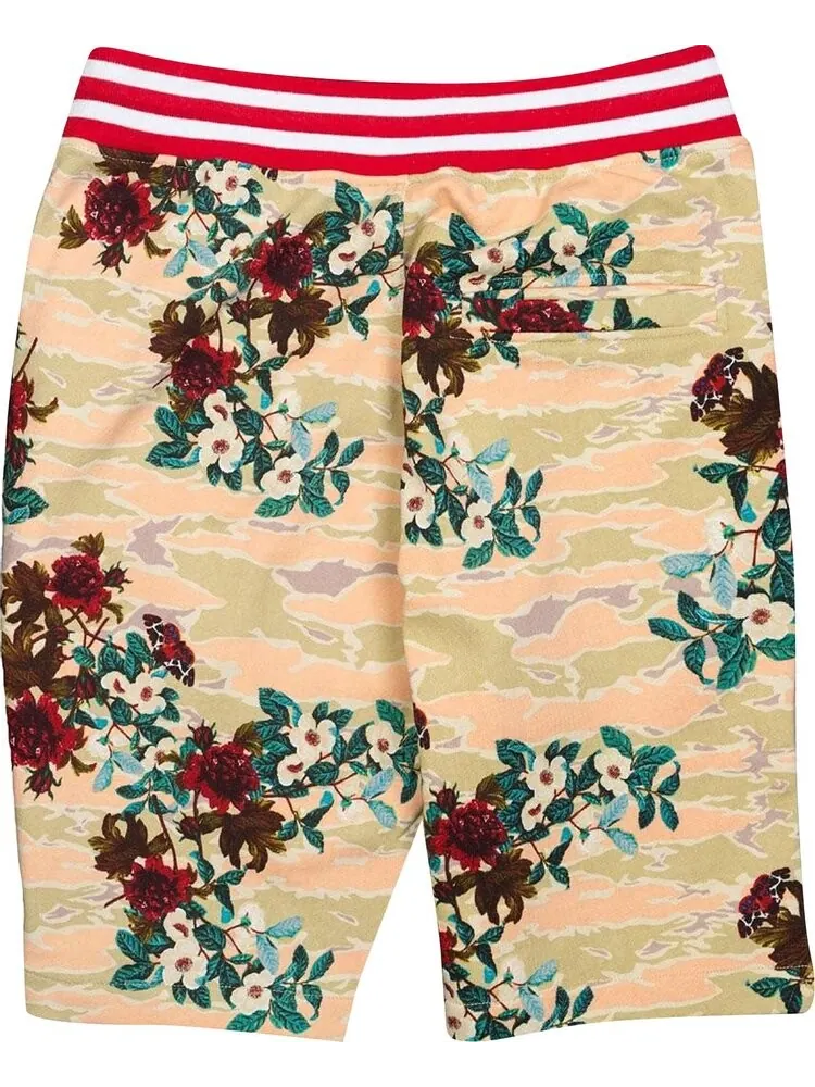Шорты Billionaire Boys Club Hidden Floral Shorts 'White/Eggnog' — изображение 2 из 2, белый