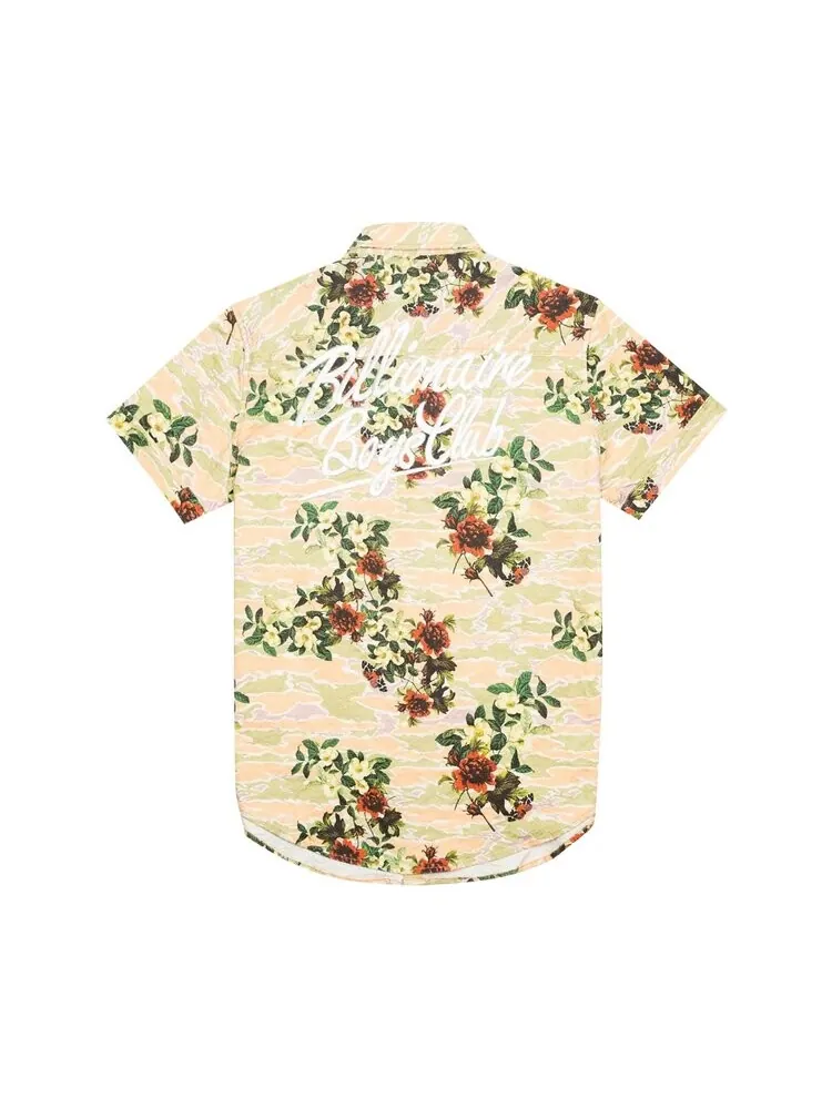 Рубашка Billionaire Boys Club Garden Woven Shirt 'Eggnog' — изображение 2 из 2, белый