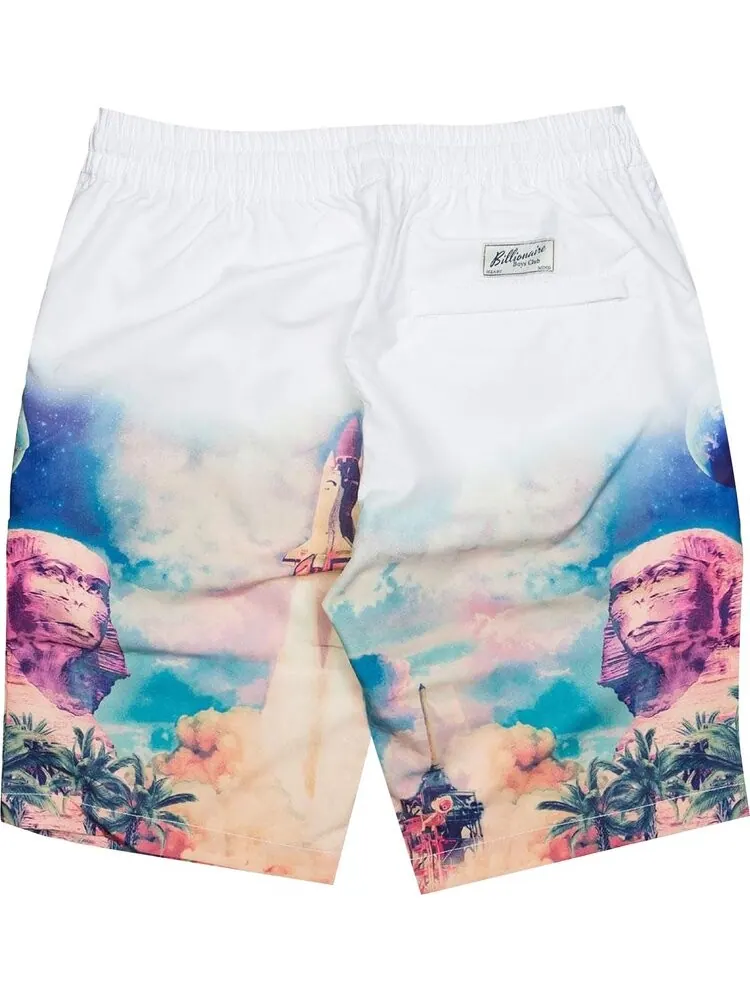 Шорты Billionaire Boys Club Mirage Shorts 'Bleach' — изображение 2 из 2, белый