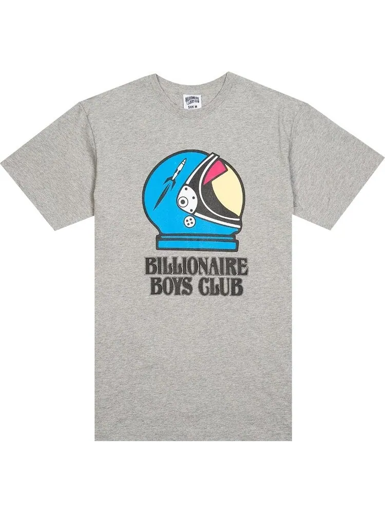Футболка Billionaire Boys Club BB Rocket Helmet Tee 'Grey' — изображение 1 из 1, серый