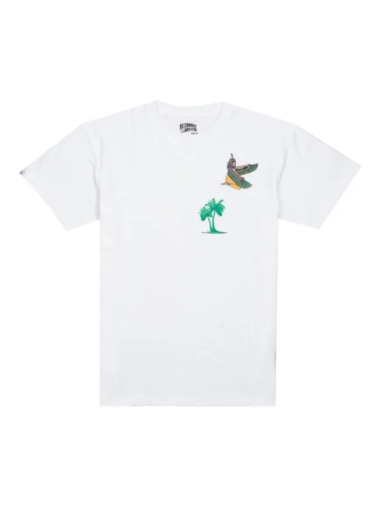 Футболка Billionaire Boys Club BB Palm Paradise Knit Tee 'White' — изображение 1 из 2, белый