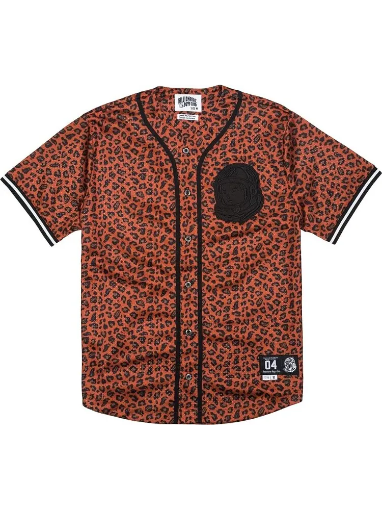Футболка Billionaire Boys Club JR Jersey 'Cheetah/Cinnamon' — изображение 1 из 2, коричневый