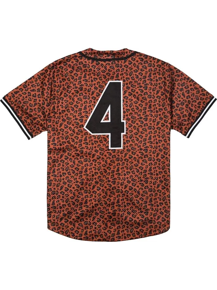 Футболка Billionaire Boys Club JR Jersey 'Cheetah/Cinnamon' — изображение 2 из 2, коричневый