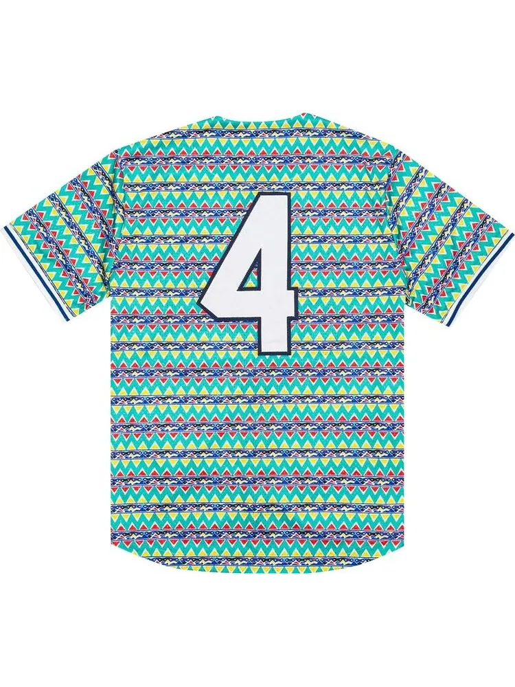 Футболка Billionaire Boys Club Lightyears Jersey 'Green/White/Pattern' — изображение 2 из 2, зеленый
