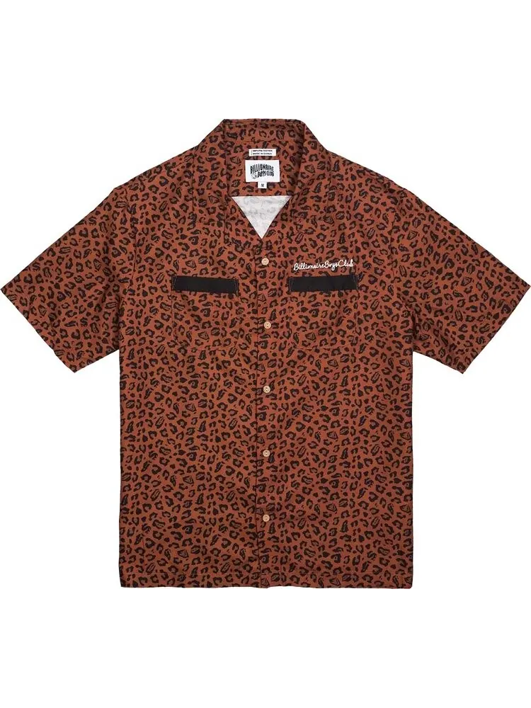 Рубашка Billionaire Boys Club Leone Woven Shirt 'Cheetah/Cinnamon' — изображение 1 из 2, коричневый
