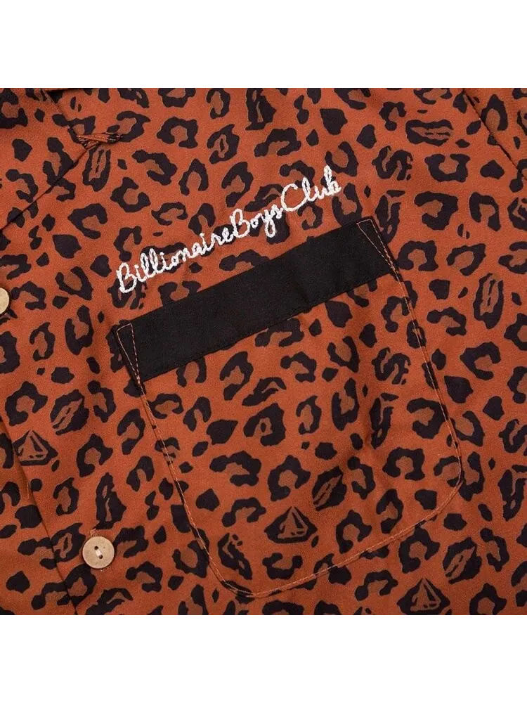 Рубашка Billionaire Boys Club Leone Woven Shirt 'Cheetah/Cinnamon' — изображение 2 из 2, коричневый