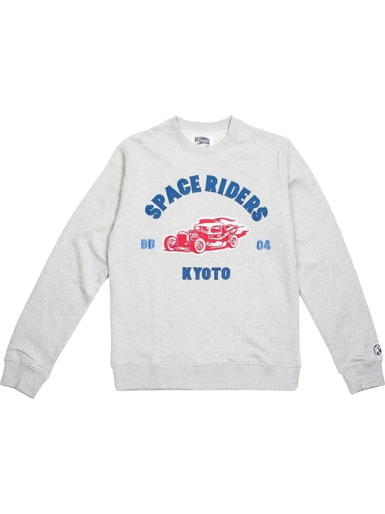 Толстовка Billionaire Boys Club Ride Or Fly Crewneck 'Heather Grey' — изображение 1 из 1, серый