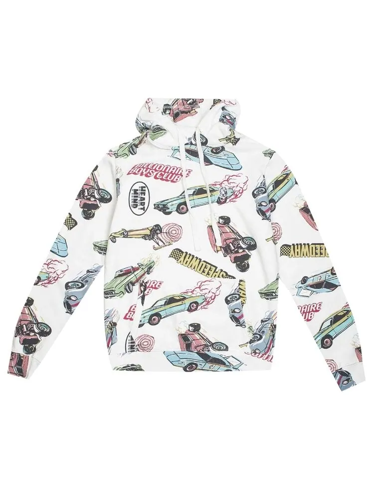 Худи Billionaire Boys Club Speedways Hoodie 'White' — изображение 1 из 2, белый