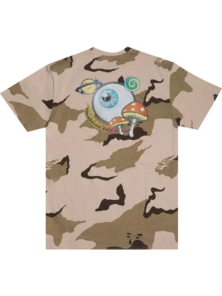 Футболка Billionaire Boys Club Celestial Knit Tee 'Camo/Smoke' — изображение 2 из 2, зеленый