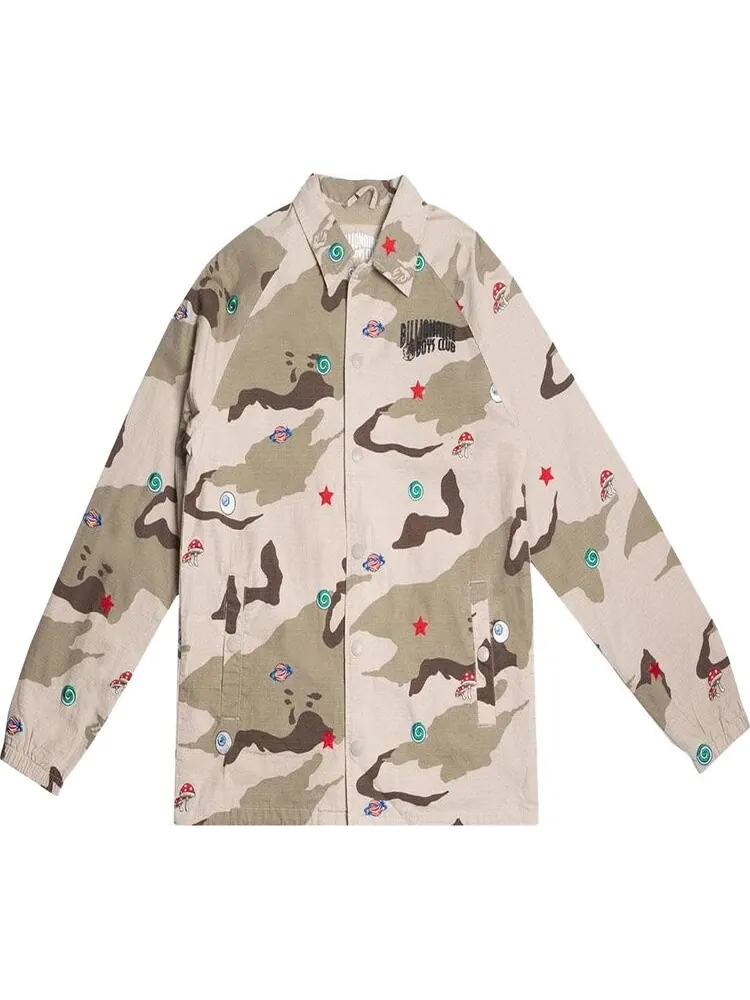 Куртка Billionaire Boys Club Camo Breaks Jacket 'Camo/Smoke' — изображение 1 из 2, зеленый